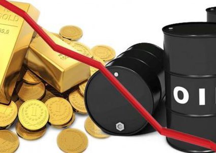 تراجع أسعار النفط والذهب واستقرار الدولار عالميا