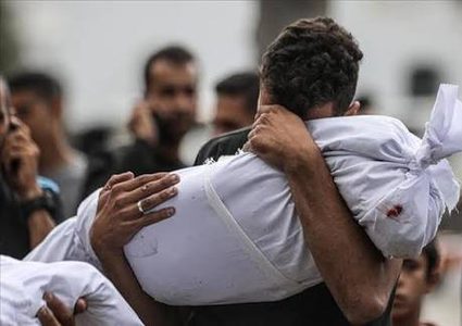 استشهاد مواطنة ونجلها بنيران الاحتلال في مدينة غزة