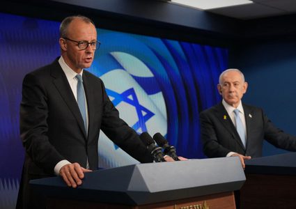 المستشار الألماني: نريد شرقاً أوسط جديداً يعترف بإسرائيل