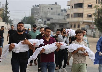 3 شهداء بينهم مواطنة وطفل بنيران الاحتلال في جباليا شمال القطاع