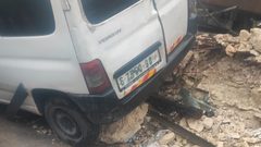 إصابة عدد من المواطنين، بينهم حالات خطيرة، جرّاء حادث سير مروّع وقع قرب مفترق حمصة، بالقرب من بلدة إذنا غرب الخليل.