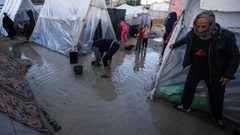 الأونروا: العاصفة بايرون تفاقم معاناة غزة وفرق الأونروا تكافح الفيضانات والأزمات