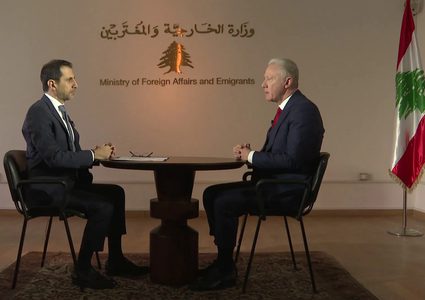 وزير خارجية لبنان: إسرائيل تفصل مسار التفاوض عن إطلاق النار وتحضر لتصعيد كبير