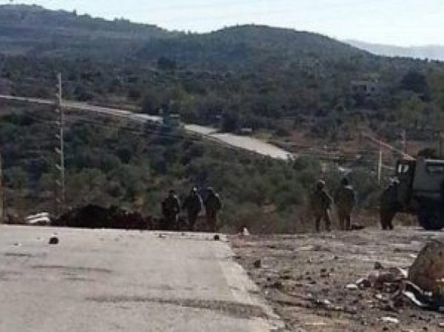 مواجهات مع الاحتلال في قرية عابود