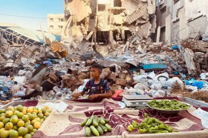 الإحصاء: انخفاض حاد في أسعار السلع الاستهلاكية في قطاع غزة