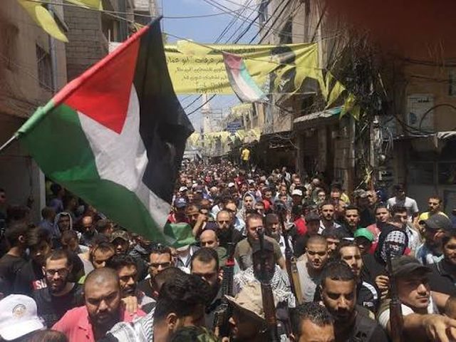 لبنان: اعتصامات حاشدة بالمخيمات دعمًا للقيادة الفلسطينية ورفضًا للمساس بالاونروا