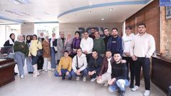 وفد التنمية المستدامة والجغرافيا يزور الجهاز المركزي للإحصاء الفلسطيني