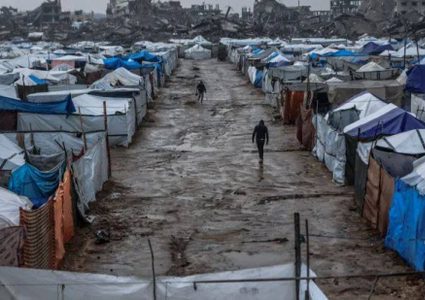 بلدية غزة: الأوضاع في القطاع صعبة جراء المنخفض الجوي