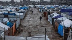 بلدية غزة: الأوضاع في القطاع صعبة جراء المنخفض الجوي