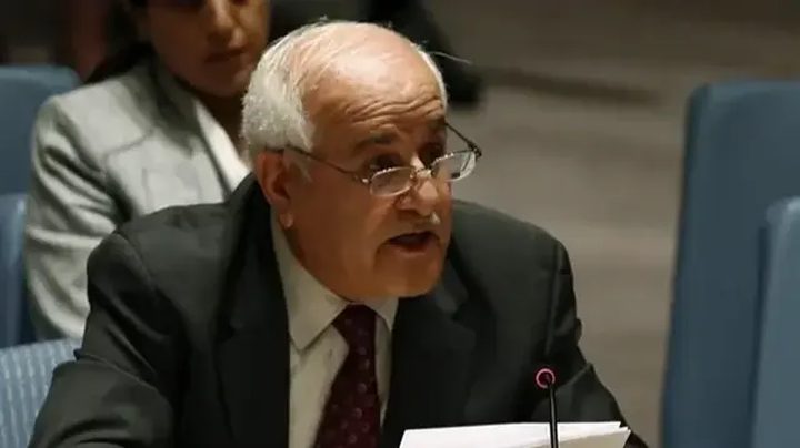 رياض منصور: إسرائيل تضاعف خروقاتها للقرارات الأممية ولم توقف حرب غزة