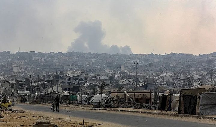 إصابات بينها حرجة في قصف للاحتلال وسط مدينة غزة