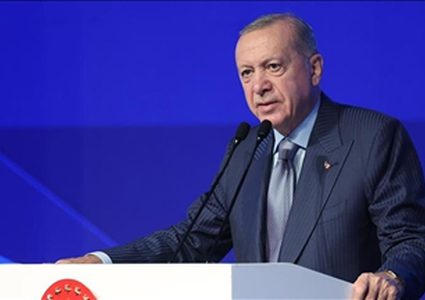 أردوغان: نقف بثبات إلى جانب الشعب الفلسطيني وسنواصل النضال لتحقيق العدالة في غزة