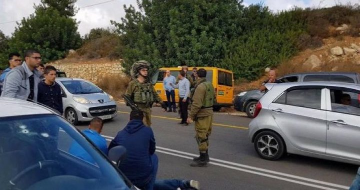 مستوطن يدعس شابا شرق نابلس