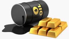 انخفاض أسعار الذهب والفضة وارتفاع النفط عالميا