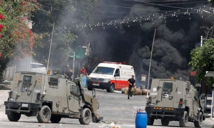 إصابة شاب برصاص الاحتلال في الرام شمال القدس