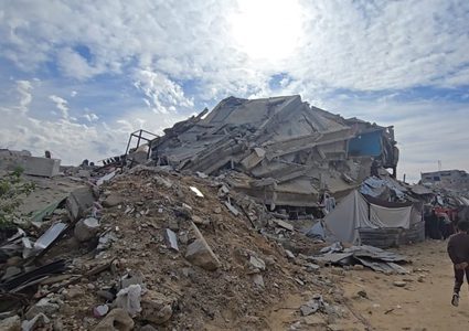 وزارة الداخلية بغزة : 18 شهيدا وانهيار 46 منزلا منذ بداية المنخفض في غزة