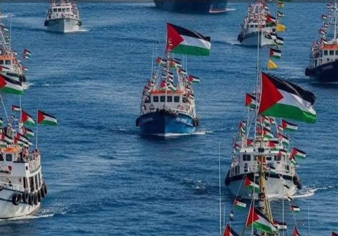 إعلام عبري: معضلة "أسطول الصمود" تطارد إسرائيل أمام المحاكم