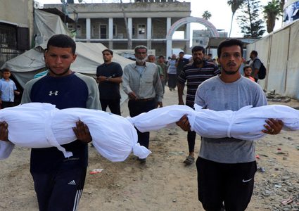 شهيدان برصاص قوات الاحتلال شرقي مدينة غزة