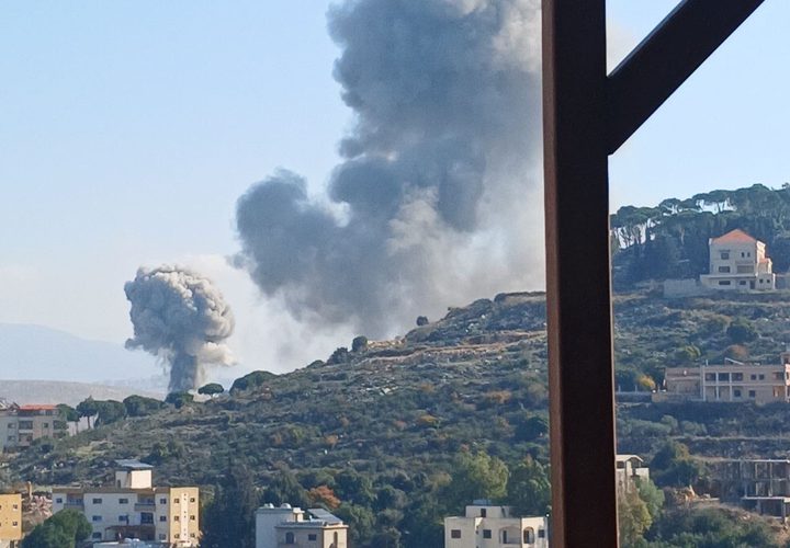 الاحتلال الاسرائيلي يقصف جنوب لبنان بأطنان من القنابل المدمرة