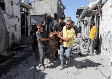 شهيد وإصابات برصاص الاحتلال في جباليا البلد وشرق خان يونس