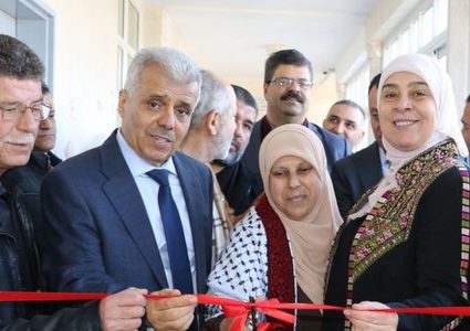 "التربية" تفتتح مشاغل مهنية جديدة في بلدة سلواد