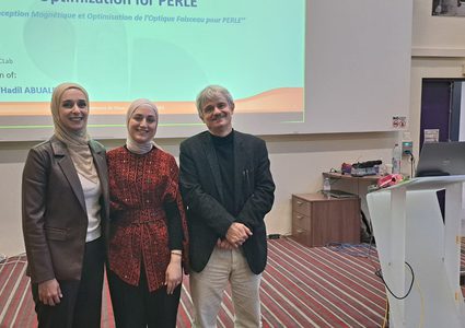 طالبة النجاح رشا أبو كشك تنافس على جائزة أفضل أطروحة دكتوراه في فرنسا