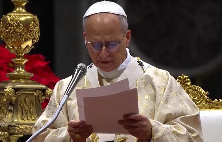 في أول حضور له.. البابا ليو الرابع عشر يسلط الضوء على معاناة الفلسطينيين في غزة