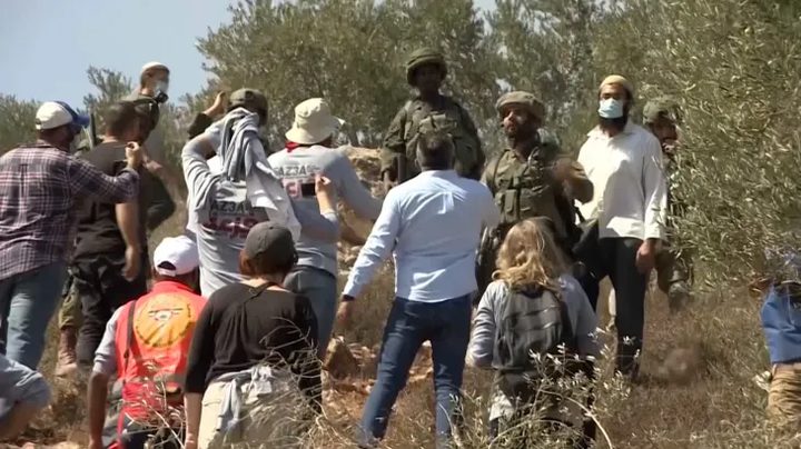 مستوطنون يهاجمون قاطفي "الفقع" شمال دير استيا ويحتجزون عددا منهم