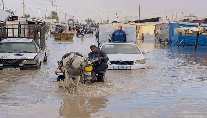 رفع حالة الطوارئ لمواجهة آثار المنخفض الجوي في غزة