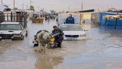 رفع حالة الطوارئ لمواجهة آثار المنخفض الجوي في غزة