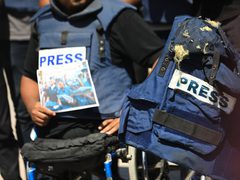 نقابة الصحفيين: الاحتلال قتل 706 من عائلات الصحفيين في غزة