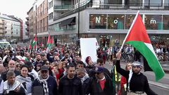 ستوكهولم: تظاهرة احتجاجا ورفضا لاستمرار الانتهاكات الإسرائيلية في غزة