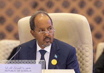 الرئيس الصومالي: لن نقبل بتهجير الفلسطينيين من قطاع غزة
