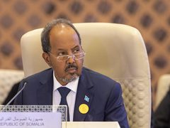 الرئيس الصومالي: لن نقبل بتهجير الفلسطينيين من قطاع غزة