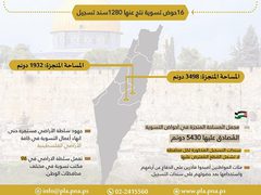 سلطة الأراضي تُنجز تسوية 16 حوضا وتُصدر 1280 سند تسجيل في الخليل وبيت لحم