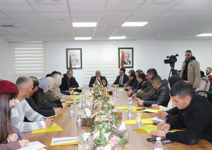 الزراعة والفاو تُطلقان مشروعا لتمكين الشباب وإحياء الأراضي بقيمة 4.8 مليون شيكل