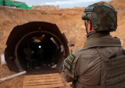 الاحتلال يعلن اكتشاف نفق كبير شمال غزة بعد انهيار أرضي بفعل الأمطار