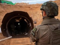 الاحتلال يعلن اكتشاف نفق كبير شمال غزة بعد انهيار أرضي بفعل الأمطار