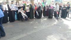 نابلس: وقفة إسناد للأسرى في سجون الاحتلال