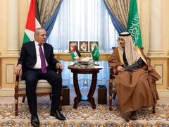 الشيخ يبحث مع بن فرحان مستجدات القضية الفلسطينية ويثمّن المواقف السعودية الداعمة