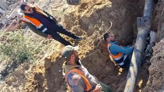 سلطة المياه: 248 ألف م³ مياه و162 ألف لتر وقود لإسناد مرافق غزة خلال أسبوع