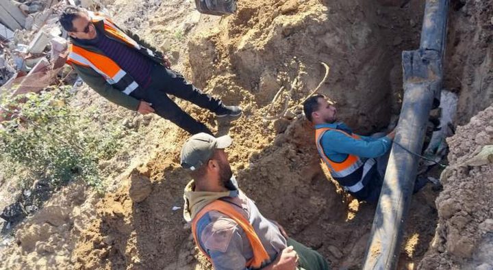 سلطة المياه: 248 ألف م³ مياه و162 ألف لتر وقود لإسناد مرافق غزة خلال أسبوع