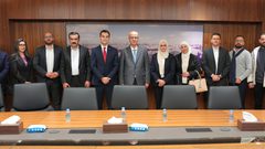 وزير الاتصالات والاقتصاد الرقمي ووفد من الوزارة يزور جامعة النجاح لتعزيز الشراكة