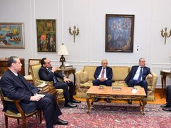 الشيخ يلتقي وزير الخارجية المصري ومدير المخابرات