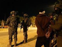 قوات الاحتلال تعتقل عدداً من الشبان في واد قانا