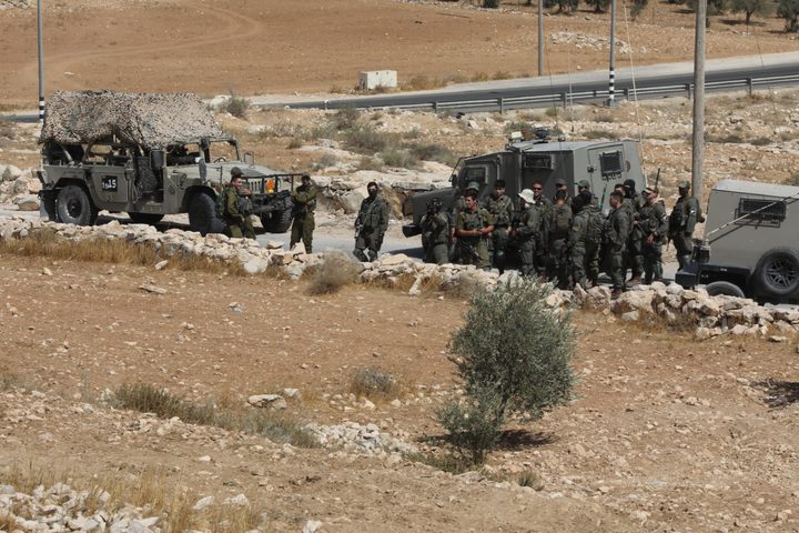 إصابة مواطنين واعتقال آخرين في قرية الرشايدة شرق بيت لحم