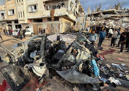 جيش الاحتلال ينفذ عملية اغتيال خارج الخط الأصفر وقصف مستمر بعدة مناطق