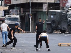 إصابة طفل بالرصاص الحي خلال اقتحام الاحتلال بيتا جنوب نابلس