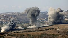 سلسلة غارات إسرائيلية على جنوب وشرق لبنان