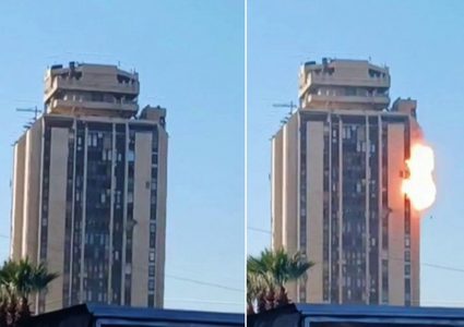 سوريا.. استهداف مبنى محافظة حلب بطائرة مسيرة